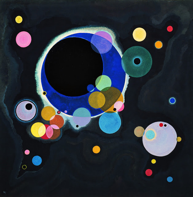 Kandinsky, the abstract painter who could see the colors of music.