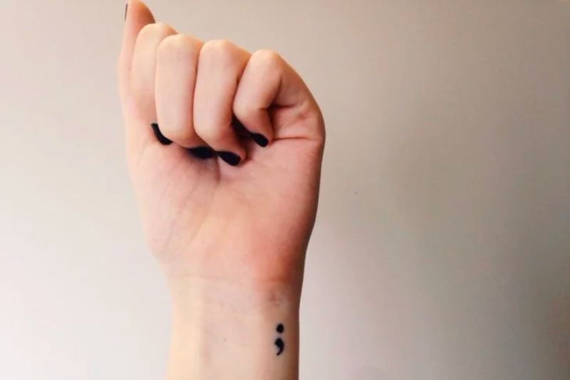 What Does a Semicolon Tattoo Mean? | POPSUGAR Entertainment UK