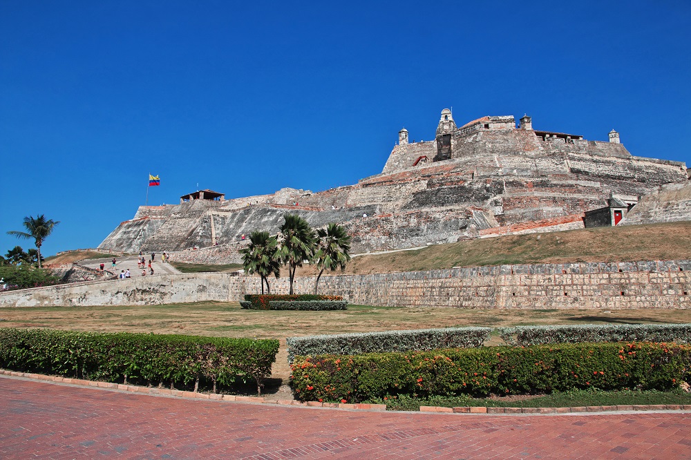 Sitios turísticos de Cartagena: Castillo de San Felipe de Barajas.