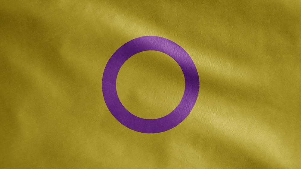 Banderas LGBT+: bandera de la intersexualidad