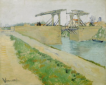 Art stolen by nazis: Van Gogh: The Langlois Bridge at Arles