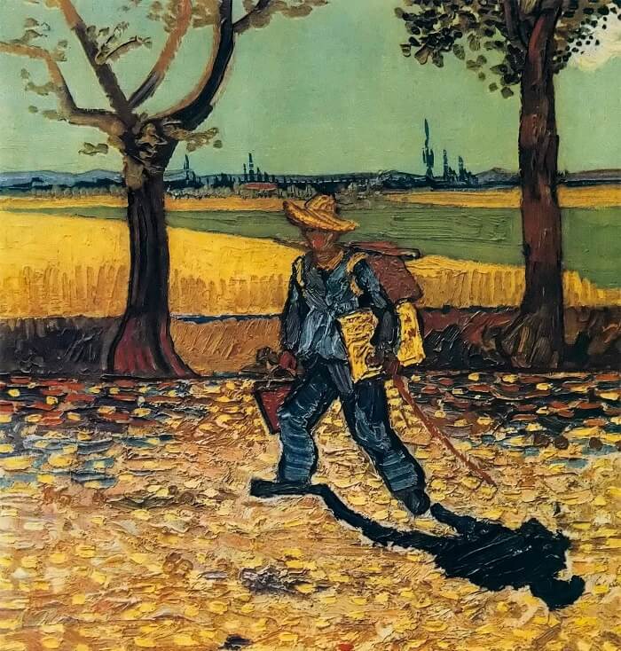 Von Nazis gestohlene Kunst: Van Gogh, Der Maler auf dem Weg nach Tarascon