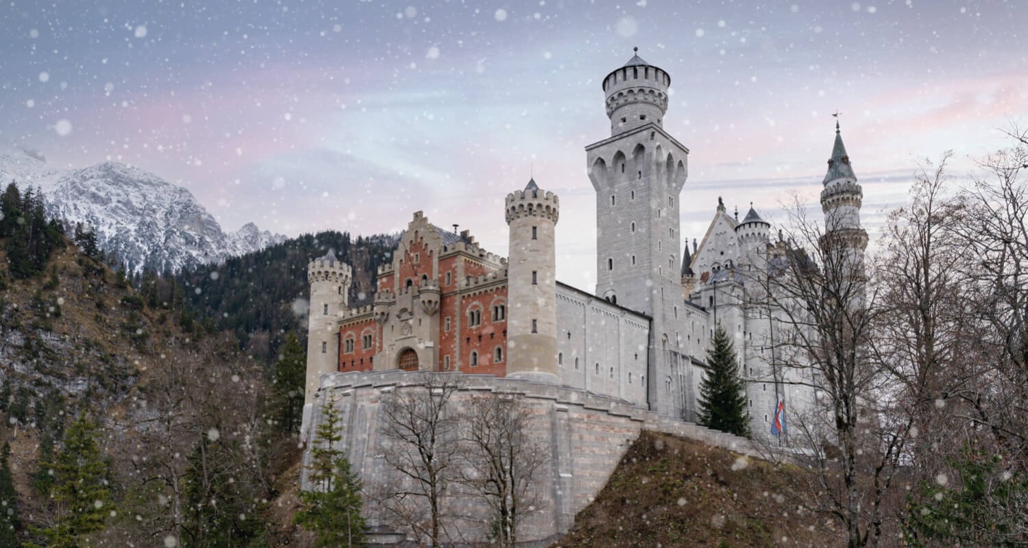 Dann müssen Sie das Schloss Neuschwanstein im Winter besuchen!
