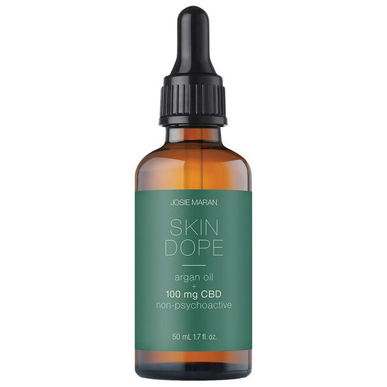 Bio-Hautpflegeprodukte mit Cannabis: Josie Maran Skin Dope Argan Oil CBD.