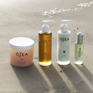 Organic skin-care products: OSEA products use substances from the sea.