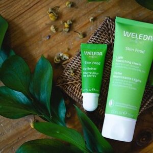 Organic skin-care products: Weleda is a 100 y.o. brand.