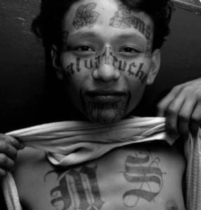 La Mara Salvatrucha: tattoos and their meanings.