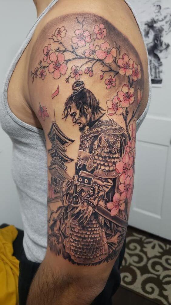 Japanese Yakuza Tattoos: the samurai.