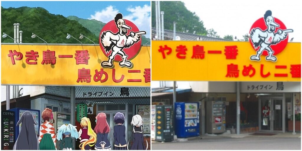 Real-life anime places in Japan: Zombieland Saga.