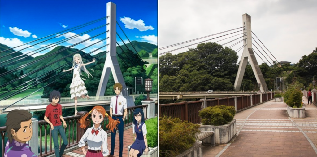 Real-life anime places in Japan: Anohana
