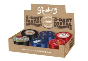 Grinders de Smoking paper, un gran regalo para tu colega fumeta..