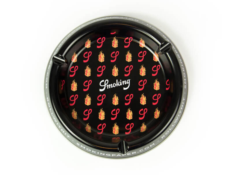 Smoking® Paper cool ashtrays: flames ashtray.