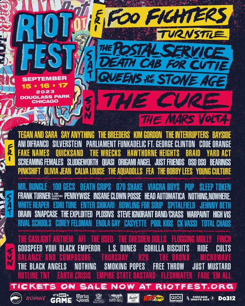 Riot Fest 2023 von chicago