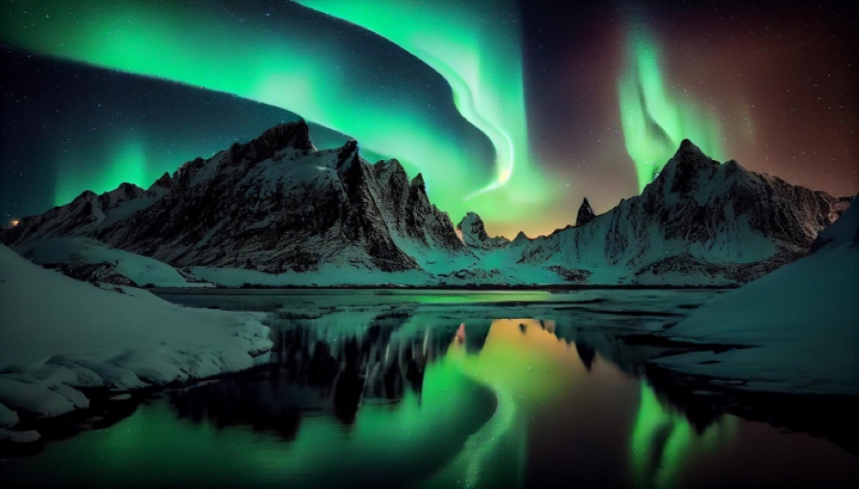 Northern lights of Alaska watch an aurora boreal Roll & Feel