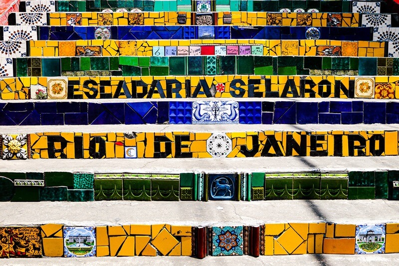 Escadaria Selarón: arte nas ruas cariocas