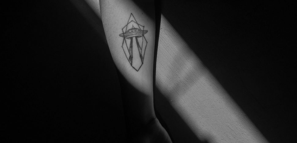 Minimal Tattoo Of Ideas And Imagination