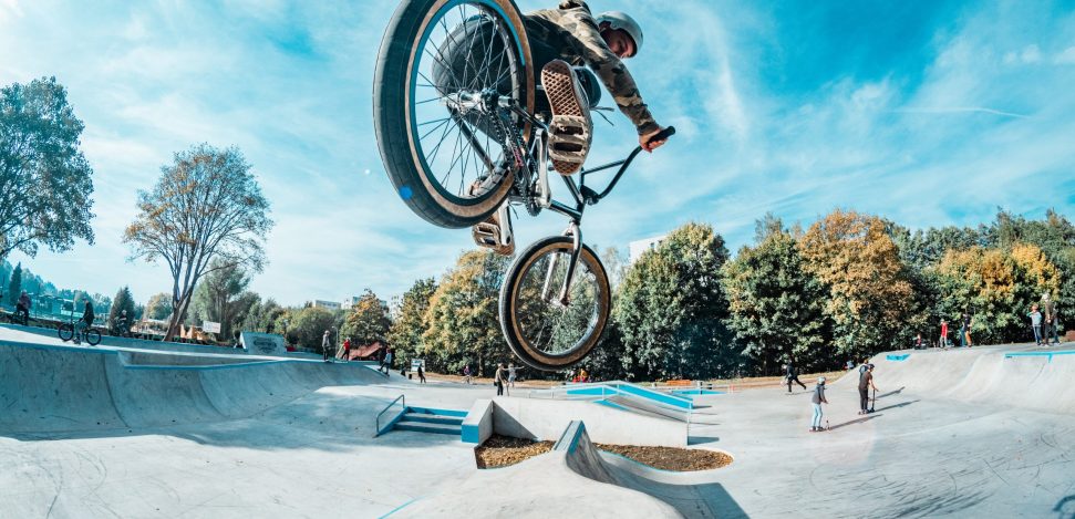 Bmx clearance bike tricks