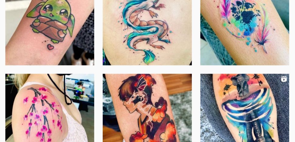 Conoce a Javi Wolf, uno de los mejores tatuadores de la Ciudad de México. Imágenes de su perfil de Instagram.