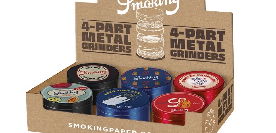 Qué es un grinder: Te presentamos los nuevos modelos de Smoking® Paper.
