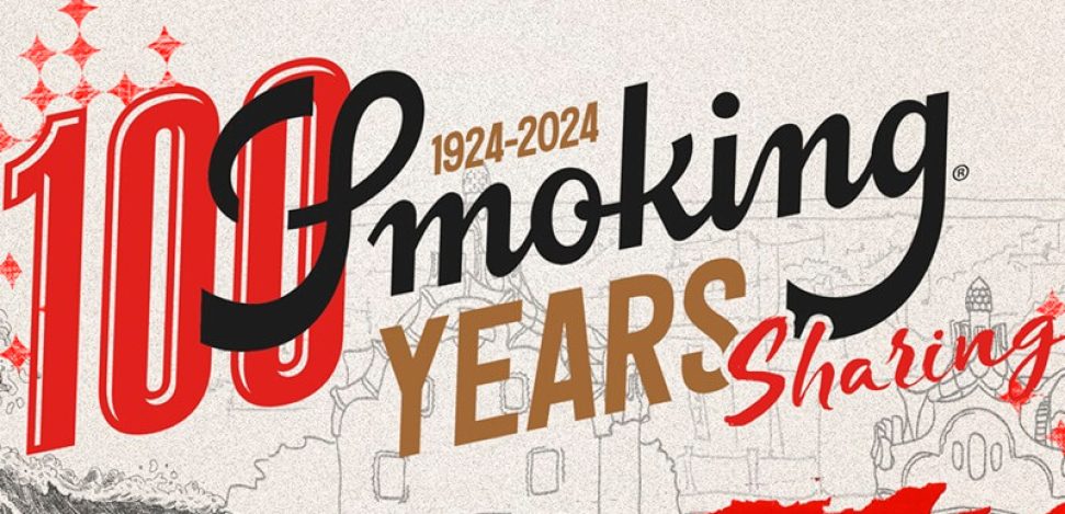 Smoking Paper completa 100 anos, conheça o concurso: 100 anos compartilhando.