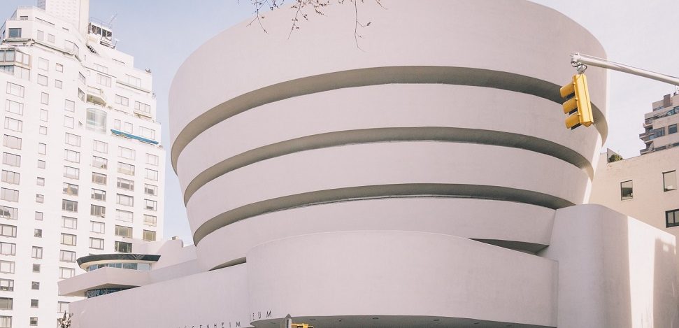 Who designed The Guggenheim Museum: its unique facade.